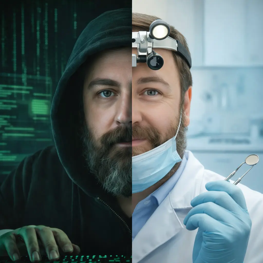 Dr David Sykes — half hacker, half dentist