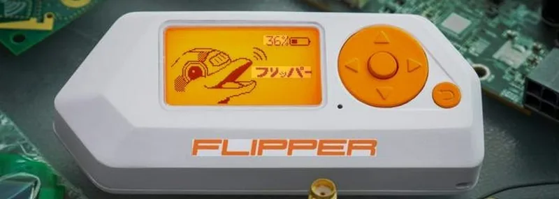 Flipper Zero portable multi-tool hacking device